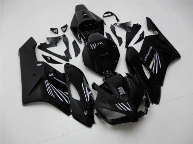 Affordable 2004-2005 Honda CBR1000RR Motorcycle Fairings - Glossy Black Matte Black UK