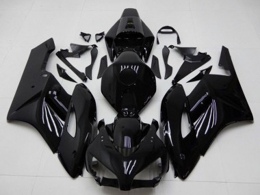 Affordable 2004-2005 Honda CBR1000RR Motorcycle Fairings - Glossy Black Matte Black UK
