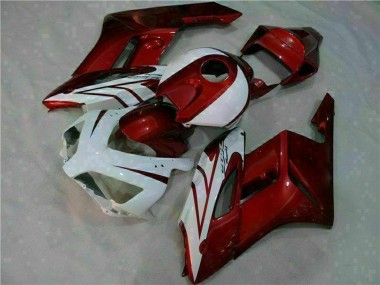 Affordable 2004-2005 Honda CBR1000RR Motorcycle Fairings - White Red Black UK