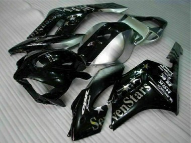 Affordable 2004-2005 Honda CBR1000RR Motorcycle Fairings - Silver Glossy Black SevenStars UK