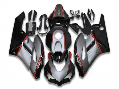 Affordable 2004-2005 Honda CBR1000RR Motorcycle Fairings - Grey Red Glossy Black UK