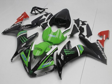 Affordable 2004-2006 Yamaha YZF R1 Motorcycle Fairings - Glossy Black White Red Green Monster UK