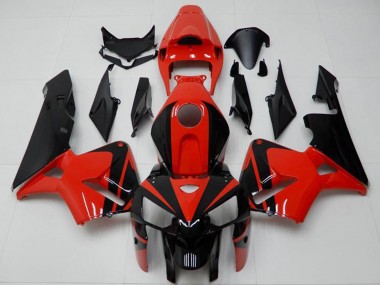 Affordable 2005-2006 Honda CBR600RR Abs Fairings - Red Black UK