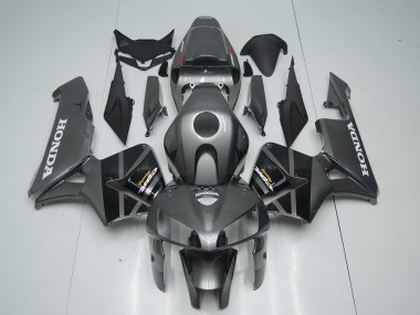 Affordable 2005-2006 Honda CBR600RR Motorcycle Fairing Kits - Grey Black UK