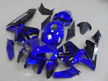Affordable 2005-2006 Honda CBR600RR Motorcycle Fairing Kits - Blue Black UK