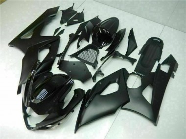 Affordable 2005-2006 Suzuki GSXR 1000 Bike Fairings - Glossy Black Matte Black UK