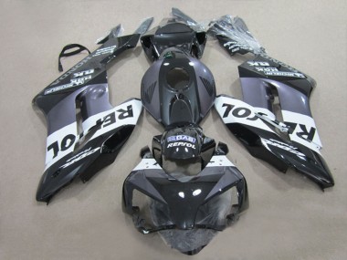 Affordable 2004-2005 Honda CBR1000RR Motorcycle Fairings - Glossy Black White Grey Repsol UK