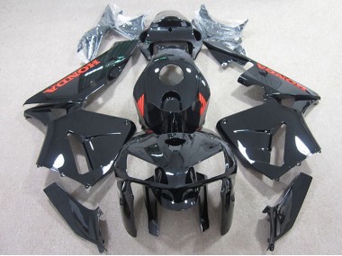 Affordable 2005-2006 Honda CBR600RR Motorcycle Fairings - Black with Red UK