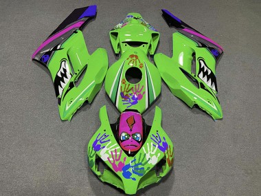 Affordable 2004-2005 Honda CBR1000RR Motorcycle Fairings - Green Purple Blue Black Shark UK
