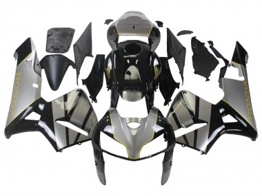 Affordable 2005-2006 Honda CBR600RR Motorcycle Fairing - Grey Black UK
