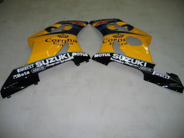 Affordable 2003-2004 Suzuki GSXR 1000 Motorcycle Fairings - Yellow White Blue Black Corona UK