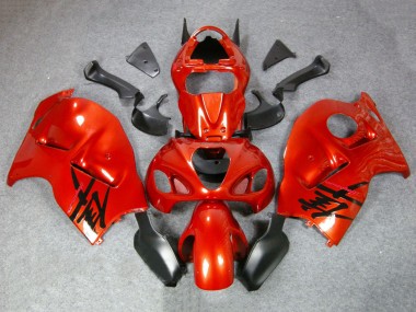 Affordable 1996-2007 Suzuki GSXR 1300 Hayabusa Motorcycle Fairings - Orange Red UK