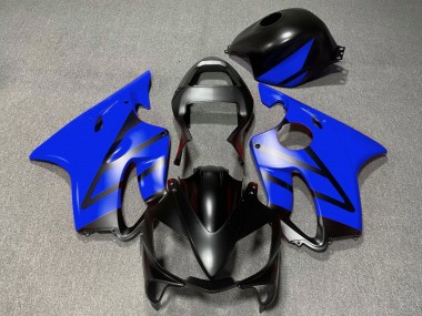 Affordable 2001-2003 Honda CBR600 F4i Motorcycle Fairings - Blue Matte Black UK