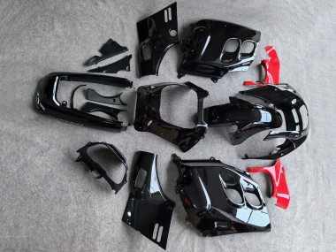 Affordable 1987-1988 Honda CBR1000F Hurricane Motorcycle Fairings - Glossy Black Red UK