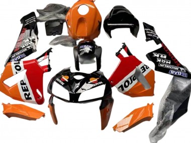 Affordable 2005-2006 Honda CBR600RR Motorcycle Fairings - Black Orange White Red Repsol UK