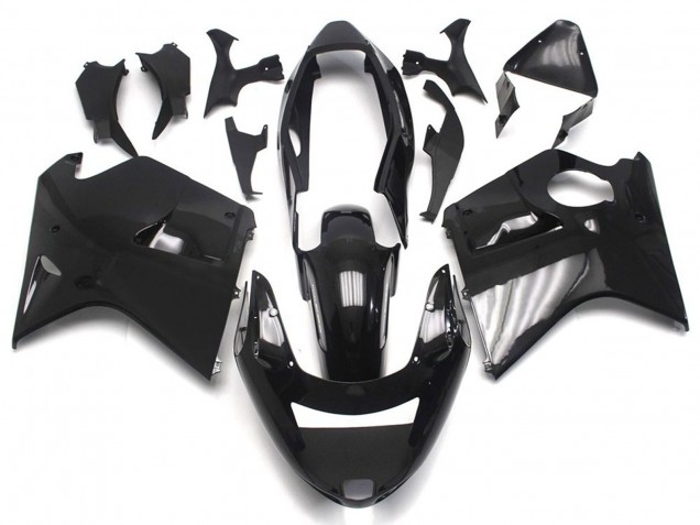 1996-2007 Gloss Black and Yellow Honda CBR1100XX Motorcycle Fairings