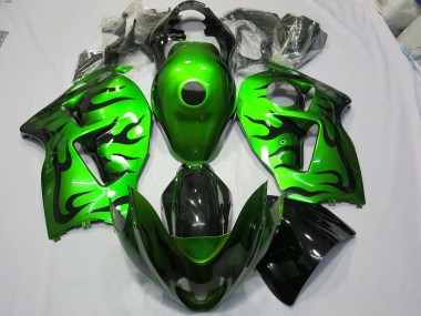 1997-2007 Gloss Green Suzuki GSXR 1300 Hayabusa Motorcycle Fairings