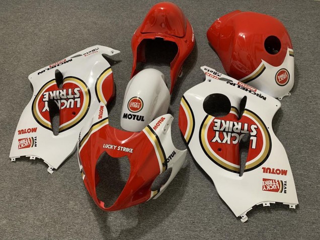 1997-2007 Lucky Strike Suzuki GSXR 1300 Hayabusa Motorcycle Fairings 1997-2007 Lucky Strike Suzuki GSXR 1300 Hayabusa Motorcycle Fairings