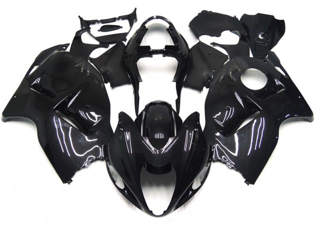 1997-2007 Plain Black Gloss Suzuki GSXR 1300 Hayabusa Motorcycle Fairings 1997-2007 Plain Black Gloss Suzuki GSXR 1300 Hayabusa Motorcycle Fairings