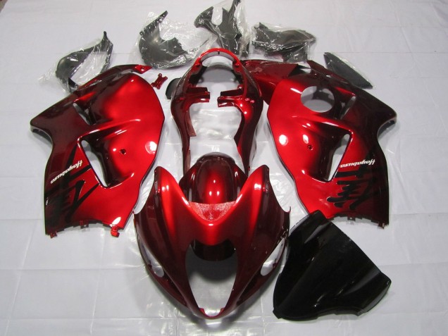 1997-2007 Red Suzuki GSXR 1300 Hayabusa Motorcycle Fairings