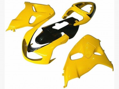 1998-2003 Yellow and Black Suzuki TL1000R Motorcycle Fairings