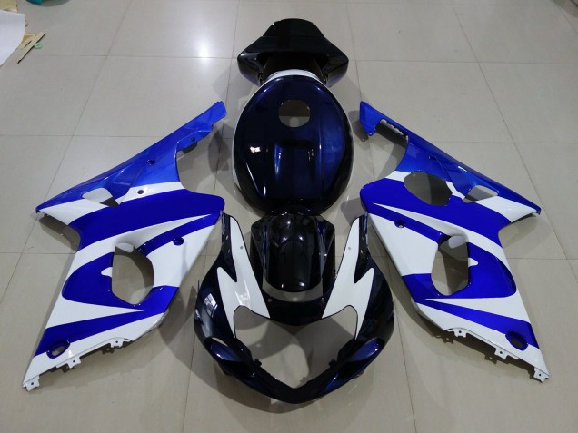2000-2002 Deep Blue Suzuki GSXR 1000 Motorcycle Fairings 2000-2002 Deep Blue Suzuki GSXR 1000 Motorcycle Fairings