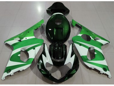 2000-2002 Deep Green Suzuki GSXR 1000 Motorcycle Fairings