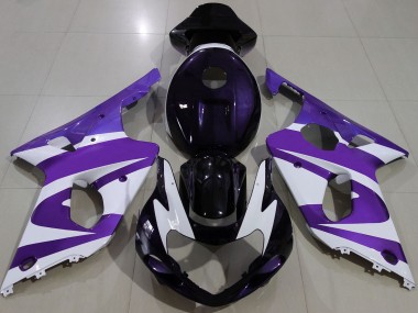 2000-2002 Deep Purple Suzuki GSXR 1000 Motorcycle Fairings