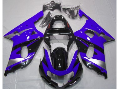 2001-2003 Blue OEM Style Suzuki GSXR 600-750 Motorcycle Fairings