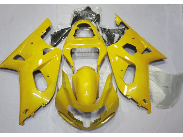 2001-2003 Bright Yellow Suzuki GSXR 600-750 Motorcycle Fairings 2001-2003 Bright Yellow Suzuki GSXR 600-750 Motorcycle Fairings