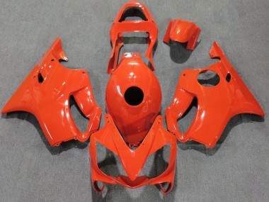 2001-2003 Gloss Dark Orange Honda CBR600 F4i Motorcycle Fairings