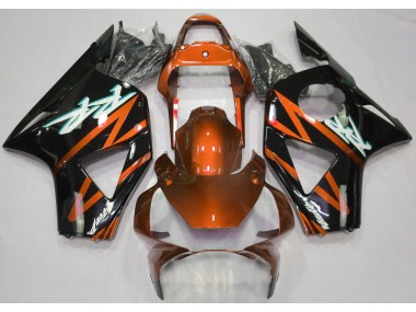 2002-2003 Electric Orange Honda CBR954RR Motorcycle Fairings