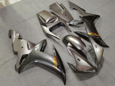 2002-2003 Gloss Silver & Gold Yamaha R1 Motorcycle Fairings