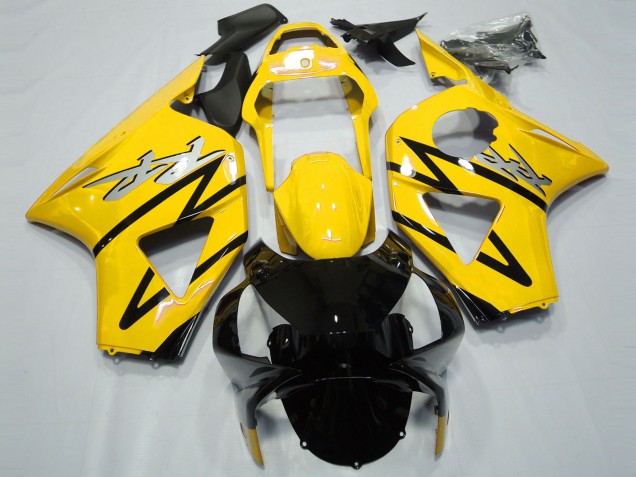 2002-2003 Gloss Yellow CBR Style Honda CBR954RR Motorcycle Fairings