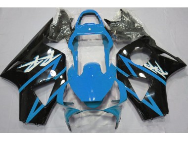 2002-2003 Plain Light Blue Design Honda CBR954RR Motorcycle Fairings