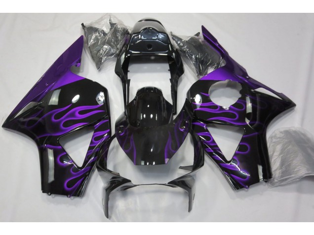 2002-2003 Purple Flame Honda CBR954RR Motorcycle Fairings