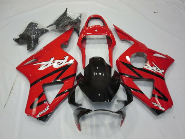 2002-2003 Red and Black 2 Honda CBR954RR Motorcycle Fairings 2002-2003 Red and Black 2 Honda CBR954RR Motorcycle Fairings