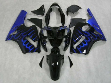 2002-2005 Blue Flame Kawasaki ZX12R Motorcycle Fairings
