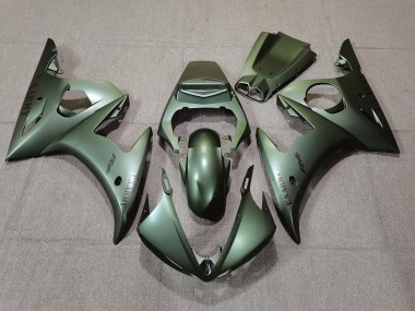 2003-2004 Army Green Yamaha R6 Motorcycle Fairings