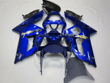 2003-2004 Blue OEM Style Kawasaki ZX6R Motorcycle Fairings