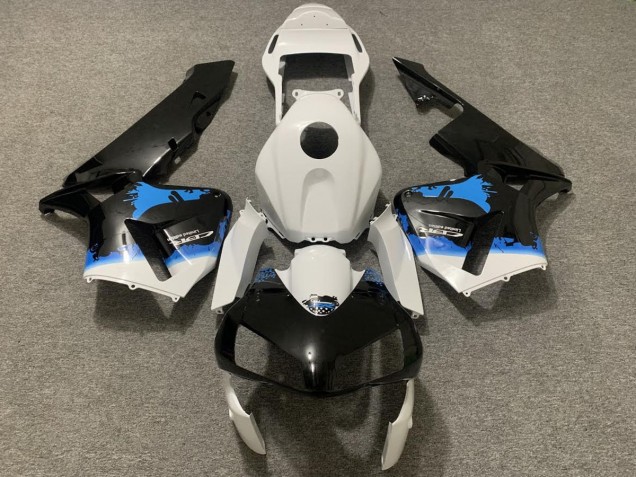 2003-2004 Blue Splatter Honda CBR600RR Motorcycle Fairings