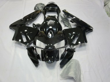 2003-2004 Gloss Black Honda CBR600RR Motorcycle Fairings
