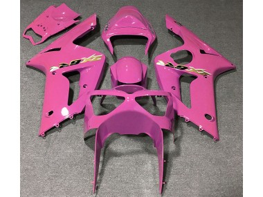 2003-2004 Gloss Pink Kawasaki ZX6R Motorcycle Fairings