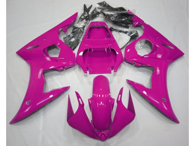 2003-2004 Gloss Pink Yamaha R6 Motorcycle Fairings 2003-2004 Gloss Pink Yamaha R6 Motorcycle Fairings
