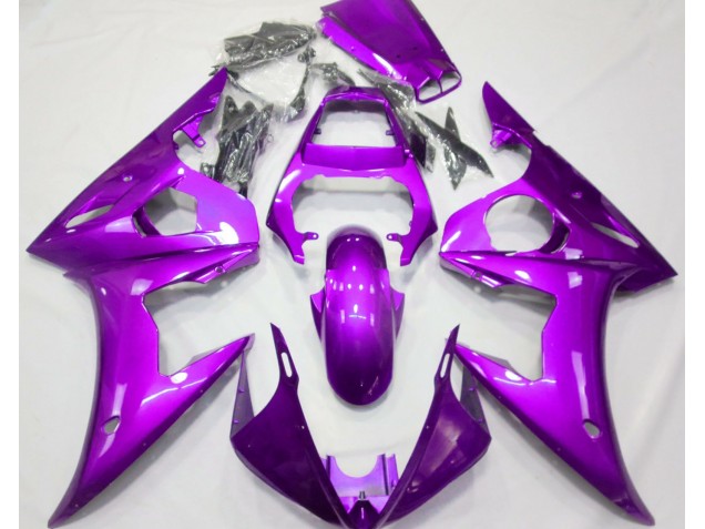 2003-2004 Gloss Purple Yamaha R6 Motorcycle Fairings 2003-2004 Gloss Purple Yamaha R6 Motorcycle Fairings
