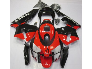 2003-2004 Gloss Red Power Honda CBR600RR Motorcycle Fairings