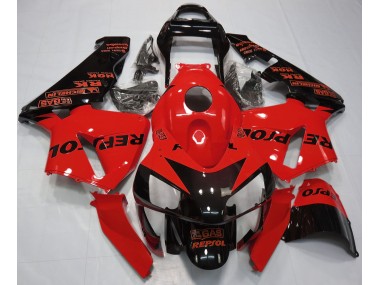 2003-2004 Gloss Red Repsol Honda CBR600RR Motorcycle Fairings