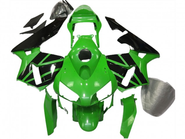2003-2004 Green Black No Decals Honda CBR600RR Motorcycle Fairings 2003-2004 Green Black No Decals Honda CBR600RR Motorcycle Fairings