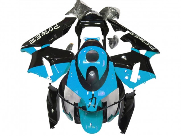 2003-2004 Light Blue Power Honda CBR600RR Motorcycle Fairings 2003-2004 Light Blue Power Honda CBR600RR Motorcycle Fairings