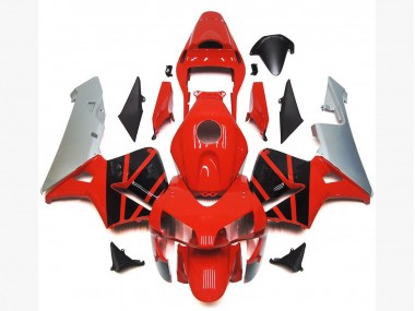 2003-2004 OEM Style Red Honda CBR600RR Motorcycle Fairings
